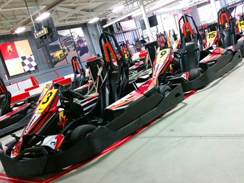 Go Karts High Voltage Indoor Karting High Speed Racing